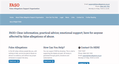 Desktop Screenshot of false-allegations.org.uk